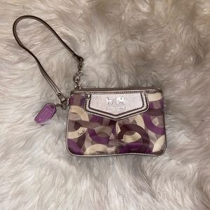Coach wristlet